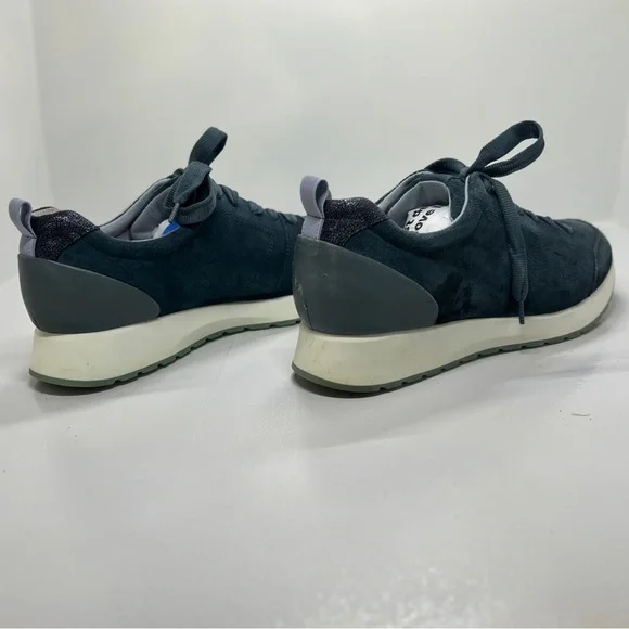 Munro Monique MW0137 Blue Suede Lace-Up Shoes Women’s 11 / EU 41 Comfort Walking - Picture 8 of 14